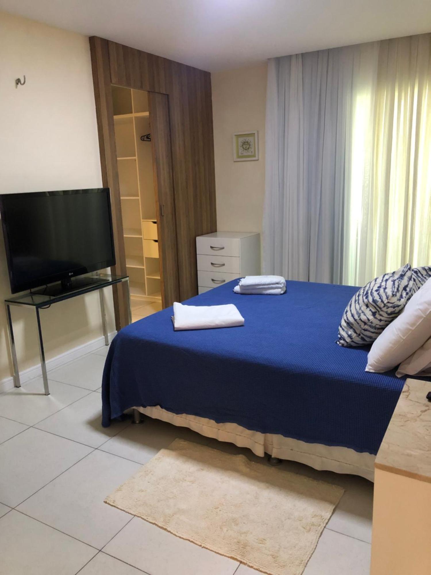 Apto De Luxo No Golfville Ideal Para Familia E Home Office Prox Do Beach Park 阿奎拉兹 外观 照片